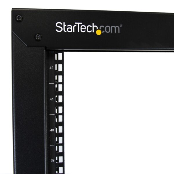 Startech.com 2-Post Server Rack with Casters - 42U - Image 4