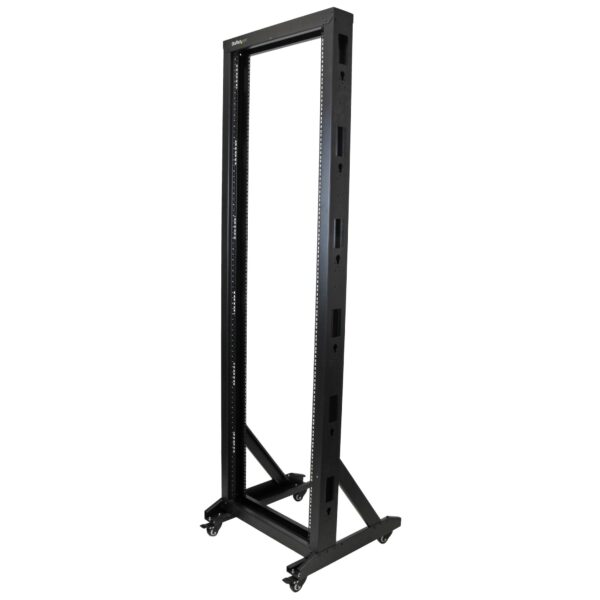 Startech.com 2-Post Server Rack with Casters - 42U - Image 8