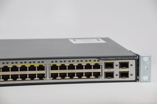 Cisco Catalyst 3750 V2 48 Port POE Switch - Image 4