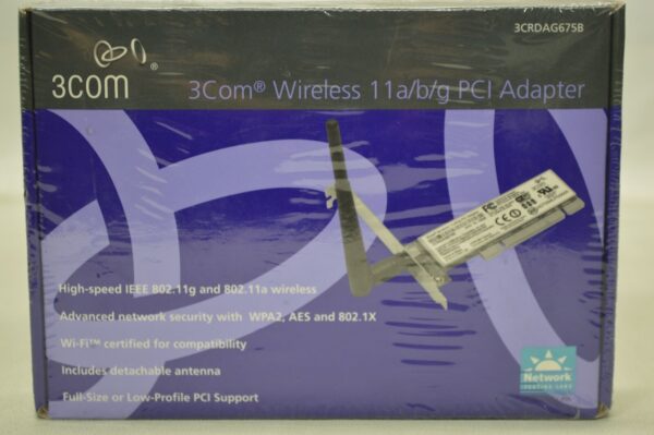 3Com 3CRDAG675B Wireless 11a/b/g PCI Adapter SL-3055 - Image 3