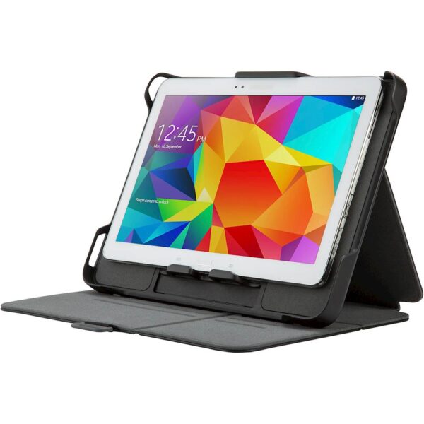 Speck - StyleFolio FLEX Folio Case for Most 9"-10.5" Tablets - Black/Slate Gray - Image 9