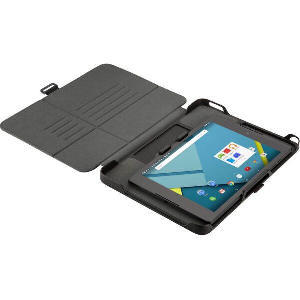 Speck - StyleFolio FLEX Folio Case for Most 9"-10.5" Tablets - Black/Slate Gray - Image 4