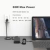 USB C 65W 45W Laptop Charger for Dell Latitude 5520 7400 7420 7370 XPS 13 9250 Chromebook 3100 XPS 12 9250 Inspiron Type C AC Adapter LA65NM170 HA65NM170 02YK0F 0M1WCF Power Cord Replacement - Image 3
