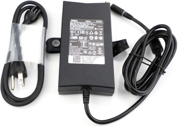 Dell 130W Watt PA-4E AC DC 19.5V Power Adapter Battery Charger Brick with Cord - Image 5