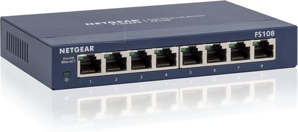 NETGEAR Fast Ethernet Switch FS108