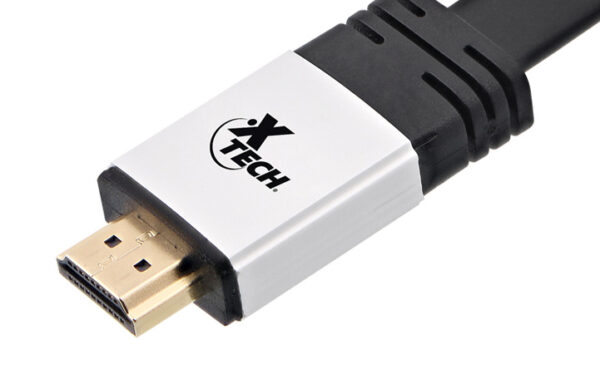 XTECH XTC620 HDMI male to HDMI male high-speed flat cable