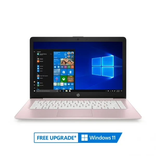 HP Stream 14", Intel Celeron N4020, 4GB RAM, 64GB eMMC, Rose Pink, Windows 10 (S Mode), 14-cb172wm - Image 2