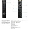 2021 Newest Dell OptiPlex 3080 Micro Form Factor Business Desktop, Intel Core i5-10500T, 8GB DDR4 RAM, 256GB SSD + 1TB HDD, WiFi, HDMI, Bluetooth, Wired Keyboard&Mouse, Windows 10 Pro - Image 2