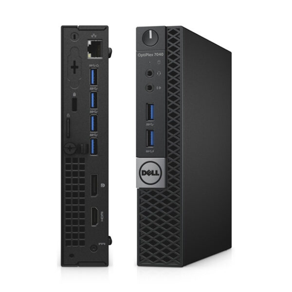 Dell Optiplex 7040 Micro Tower, Intel Core i5-6500T, 8 GB Memory, 256 GB SSD, WIFI, Windows 10 Pro