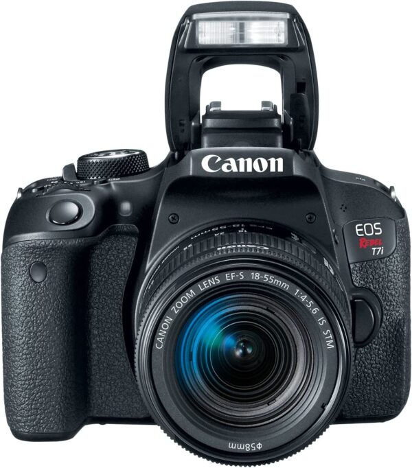 Canon EOS Rebel T7i US 24.2 Digital SLR Camera with 3-Inch LCD, Black