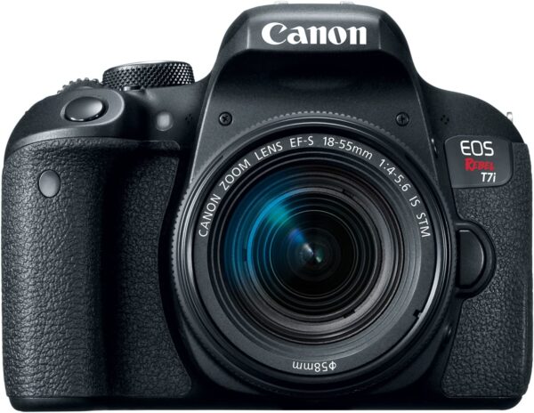 Canon EOS Rebel T7i US 24.2 Digital SLR Camera with 3-Inch LCD, Black - Image 5