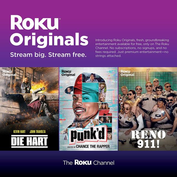 Roku Premiere | HD/4K/HDR Streaming Media Player with Simple Remote and Premium HDMI Cable, Black - Image 4